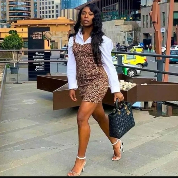 Zara Leopard Print Dress - Picture 3 of 11